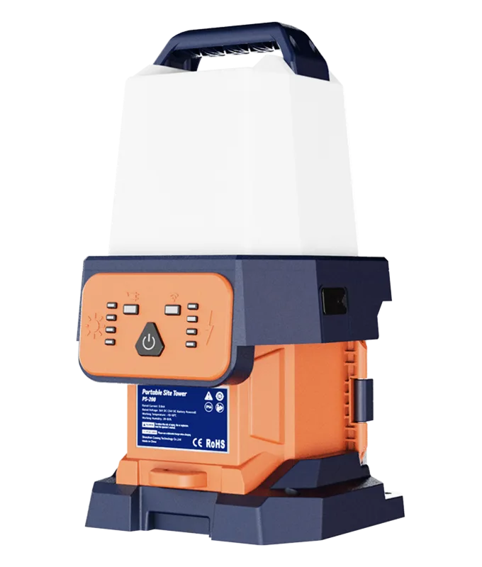 PS-200, luz de obra portátil 360°